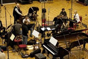 El Guapo recording session at Abbey Road Studios, March 2009